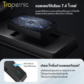Tropernic V10 กลอนประตูดิจิตอล Digital Door Lock สแกนใบหน้า 3D Tuya WiFi Full Auto กล้อง+จอ 7in1 6068 ส่งจากไทย ประกัน1ปี