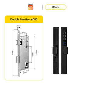 [ส่งจากไทย] Tropernic F2 Tuya/TTLOCK Digital Door Lock กันน้ำกันฝุ่น IP65 สแกนนิ้ว ด้ามสั้น ล็อคประตูบานเลื่อน กุญแจล็อคประตู ใส่รหัส กุญแจประตูอลูมิเนียม ปุ่มล็อคด้านใน
