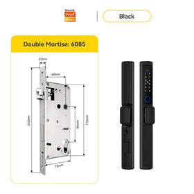 [ส่งจากไทย] Tropernic F2 Tuya/TTLOCK Digital Door Lock กันน้ำกันฝุ่น IP65 สแกนนิ้ว ด้ามสั้น ล็อคประตูบานเลื่อน กุญแจล็อคประตู ใส่รหัส กุญแจประตูอลูมิเนียม ปุ่มล็อคด้านใน