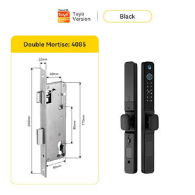 Tropernic Y02 Tuya Digital Door Lock พร้อมกล้องวงจรปิด ลายนิ้วมือกันน้ำล็อคประตูบานเลื่อน ปลดล็อคระยะไกลด้วยแอป สมาร์ทล็อคแบบรหัสสำหรับประตูอลูมิเนียม